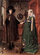 Jan Van Eyck The Arnolfini Portrait Germany oil painting reproduction